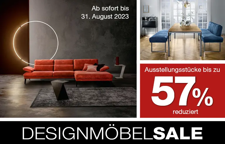 Markenmöbel Abverkaufsaktion