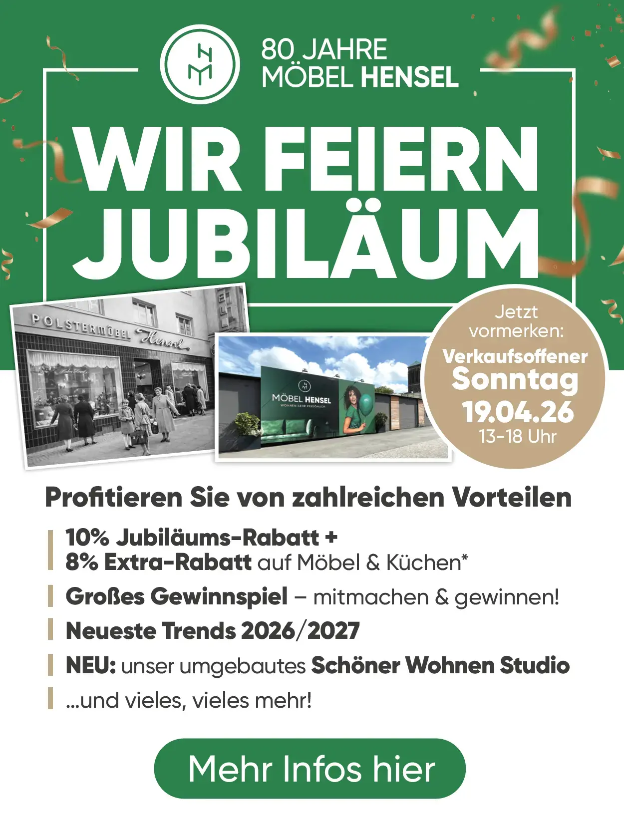 Jubiläums-Prospekt