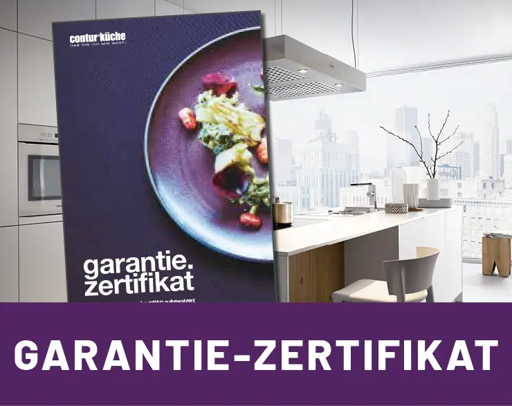 Contur Kueche Garantie-Zertifikat