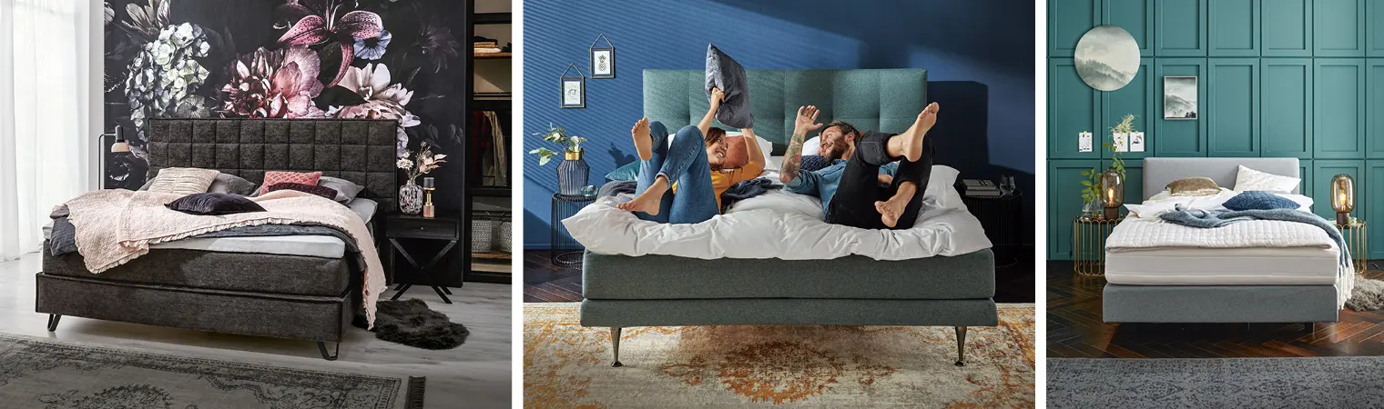 Ideen zur Wandgestaltung und Wandfarbe geben dem Schlafzimmer eine persönliche Note.