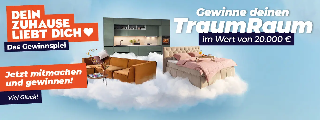 Das große TraumRaum-Gewinnspiel