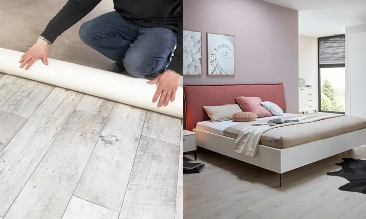 PVC, Laminat und Linoleum – elegant muss nicht immer teuer sein.