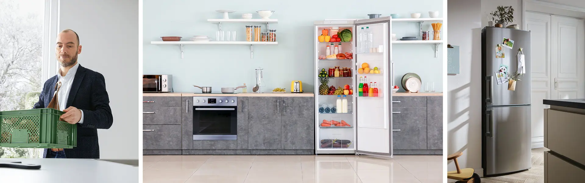 energiesparende Kühlschränke