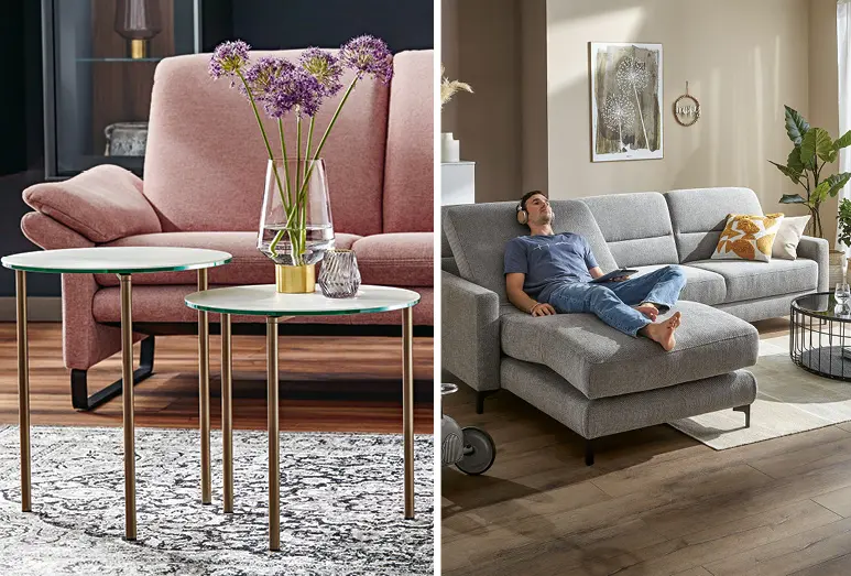 Holz, Metall, Glas, Keramik und Kunststoff – Couchtische gibt es in vielen unterschiedlichen Designs und Materialien. Finden Sie Ihren Favoriten bei Möbel Maier!