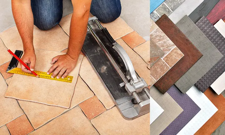 Fliesen sind in fast unendliche vielen Formen und Farben erhältlich.