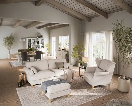 Zu den Sofas & Sessel von Lebensart