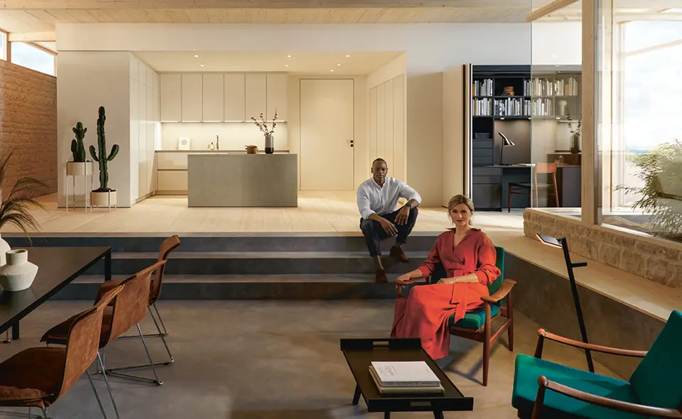 wohnliche, helle Küche von next125