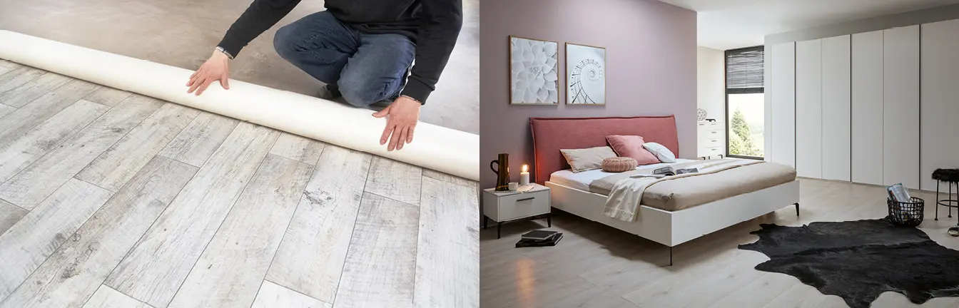 PVC, Laminat und Linoleum – elegant muss nicht immer teuer sein.