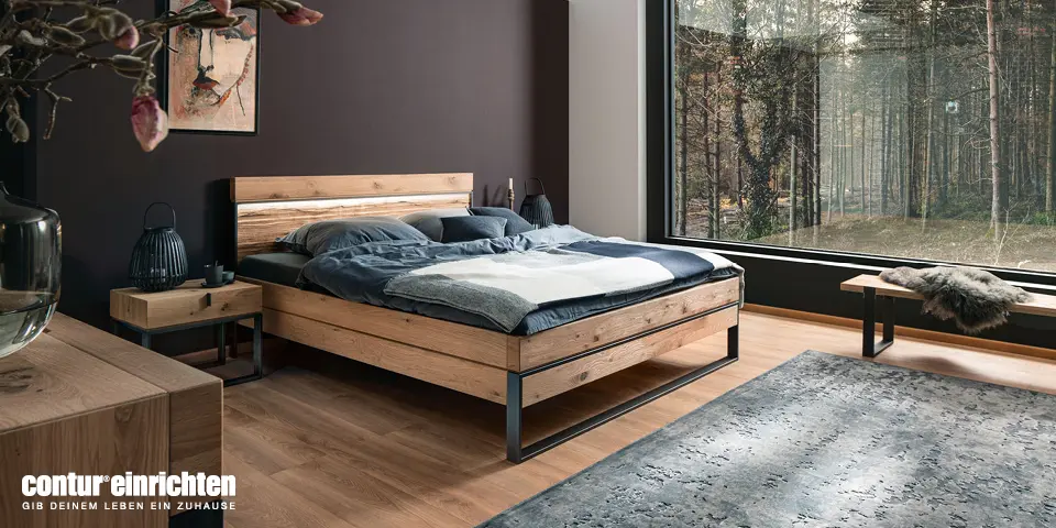 Contur Einrichten Schlafzimmer Bett
