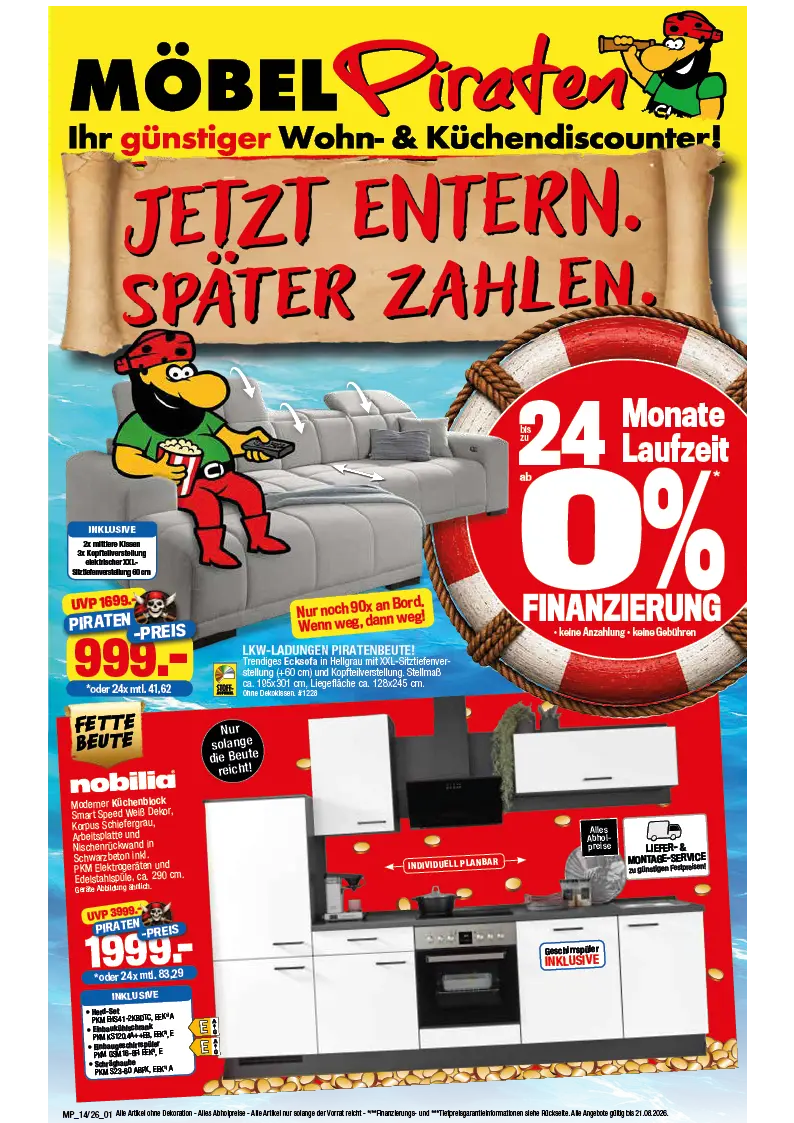 Möbelpiraten Prospekt