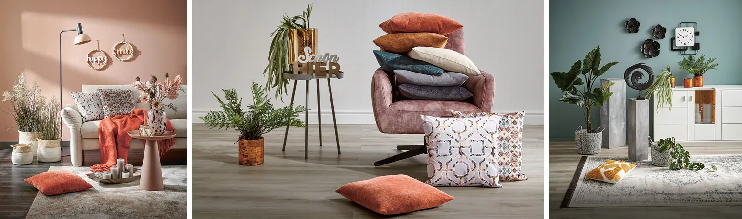 Dekoration peppt die Einrichtung auf und gibt ihre eine ganz persönliche Note. Dabei gilt: In Sachen Wohnaccessoires ist erlaubt, was gefällt.