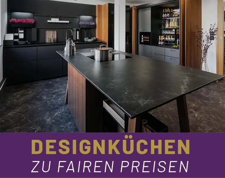 Designkueche mit Schriftzug: Designkuechen zu fairen Preisen
