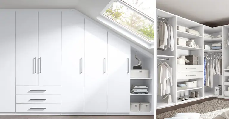 Kleiderschrank individuell planen, begehbarer Kleiderschrank