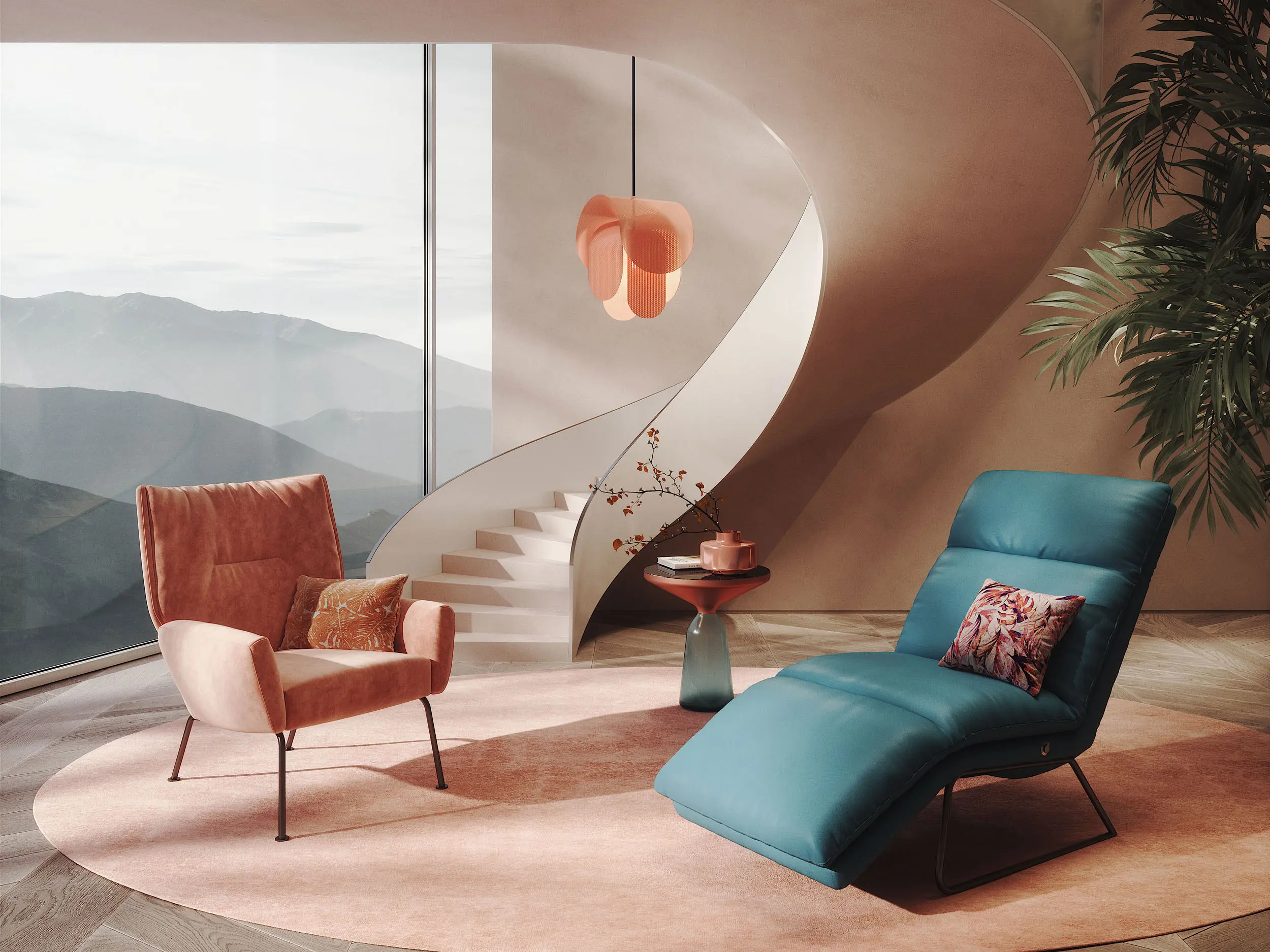 Liege Feridnant & Sessel Maximilian