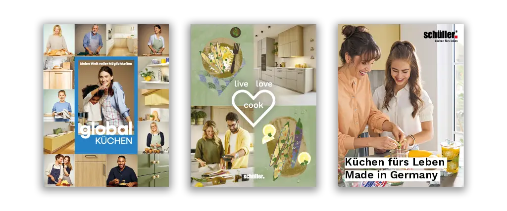 Global Küchen und Schüller Küchen Katalog