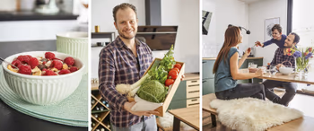 Frische Lebensmittel gehören in den Kühlschrank. Im Gefrierschrank werden sie länger haltbar gemacht.