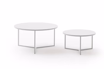 Freistller von Couchtisch Joan von RAUM.FREUNDE im Trend-Farbton Kreide