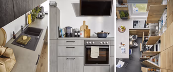 Singleküchen eignen sich hervorragend für kleine Stadtwohnungen und Menschen, die nicht viel kochen.