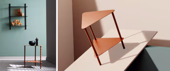 Collage Regale und Beistelltische DAGNY aus Metall von RAUM.FREUNDE 