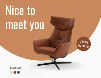 Zurücklehnen und genießen - mit Relaxsessel Helge von Raum.Freunde.