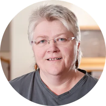 Porträt von Marlies Schulz