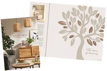 Cover des neuen Natura Home Katalogs ab 01.09.2025