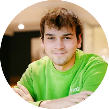 Porträt von Julius Grimm