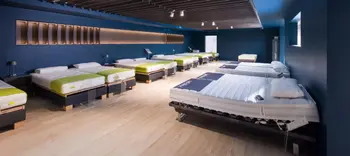 Matratzenstudio in Möbelausstellung
