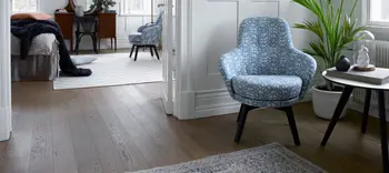 Sessel Gaga in blau und weiß