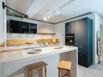 Massivholzküche im modernen Design