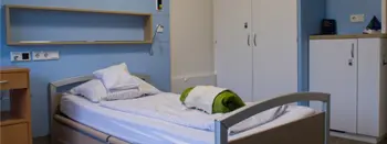 Patientenzimmer in Reha-Klinik