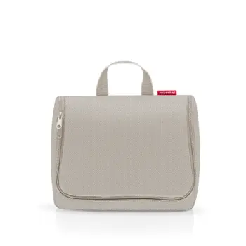 WO6049 toiletbag XL herringbone sand reisenthel P 01