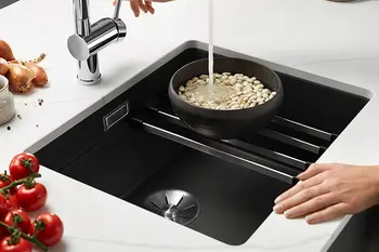 Plane Unterbauspüle Ablage für eine Schüssel