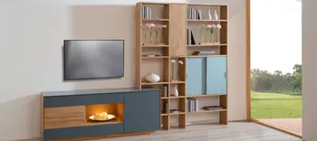 Individuelle Wohnwand von TRENDnatur