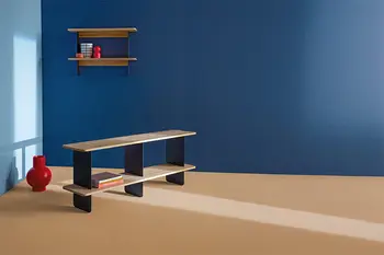 Sideboard und Wandregal OLAI von RAUM-FREUNDE in puristischem Ambiente