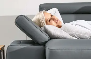 Natura Home Philadelphia Ecksofa klappbare Armlehne