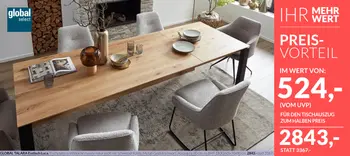 Global Talara Esstisch Luca