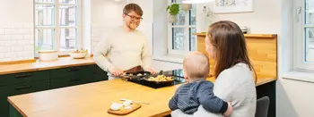 Familie Meseke in der Küche