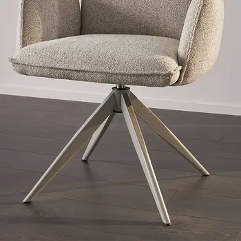 Stativgestell von Esszimmerstuhl Global Wohnen Dinner in hellgrau.