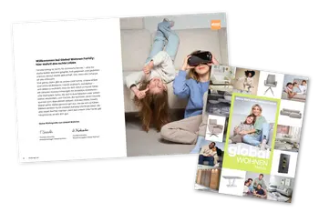 Jetzt den neuen Global Wohnen Katalog der Linie Family entdecken.