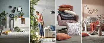 Dekoration und Wandfarbe geben dem Wohnzimmer einen ganz individuellen Touch.