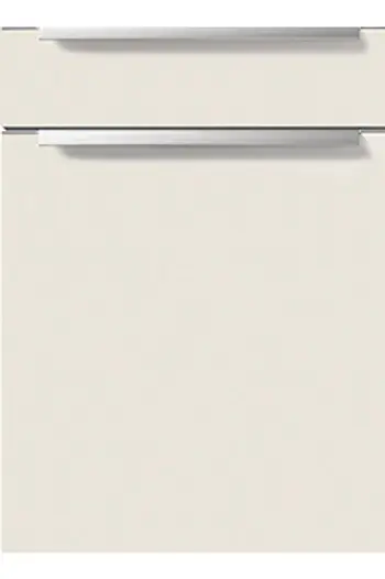 Muschelweisse Resopalfront