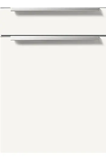 Weiß Matte Resopalfront