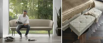 Sitzbänke bieten komfortabel Platz und manche sogar Stauraum.