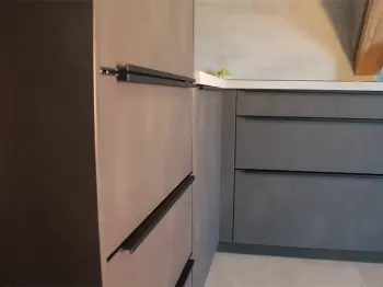 Detailansicht einer Single-Küche