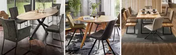 Esstische Form und Design