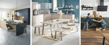 Offene Küchen werden auch als Wohnküchen oder Familienküchen bezeichnet. 