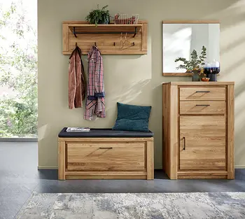 Natura Farmingdale Garderobe Holzoptik