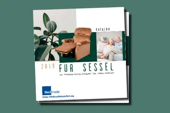 Prospekt mit Relaxsessel von Medtrade