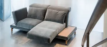 Zweisitzer Moule in grau